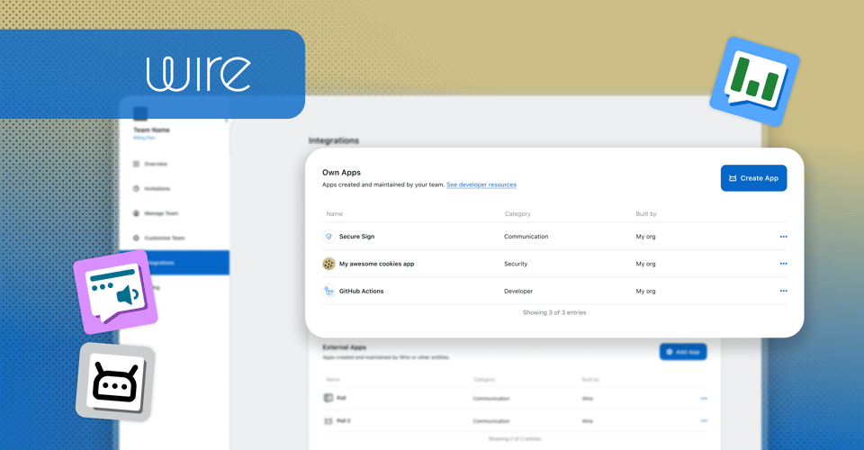 From First Connection to Full Control: Wire Apps Management, Phase 3
