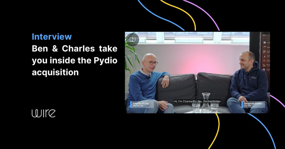 Ben & Charles take you inside the Pydio acquisition