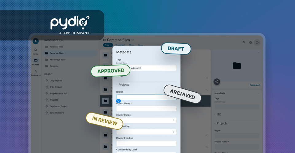 Pydio v5.1: Gain More Control Over Tag Cloud Metadata
