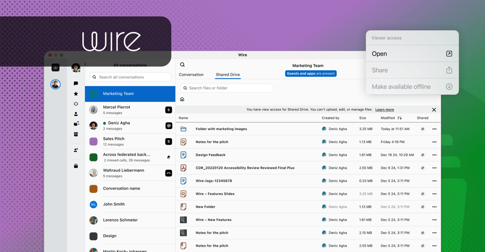 Introducing Viewer Mode: More Granular Access Permissions for Guests on Wire Drive