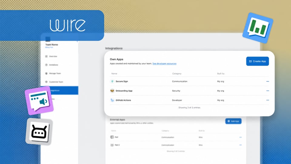 From First Connection to Full Control: Wire Apps Management, Phase 3