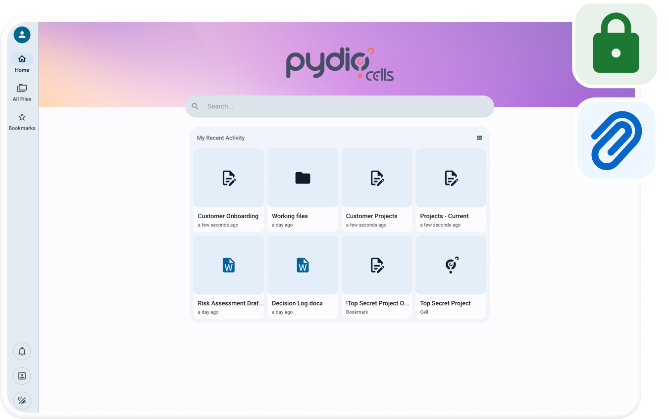 Pydio Cells Hero -- Comparison